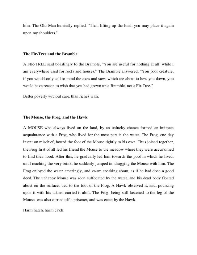fables stories famous aesop fables